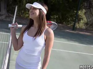 Latina Sex Tapes - Latina's Tennis Lesson Gets Naughty - 01/19/2016