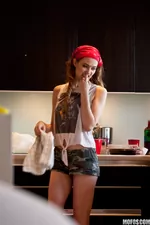 Pervs On Patrol - Badass Chick on her Knees - 02/04/2016