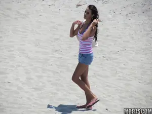 Pervs On Patrol - Tanning Mandy - 08/04/2011
