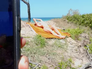 Pervs On Patrol - Chasing Scarlet's Beach Bum - 06/02/2021
