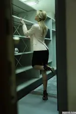 Pervs On Patrol - Czech Blonde Fucks in Office - 04/04/2016