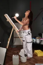 Pervs On Patrol - Artist with Big Boobs Gets Fucked - 04/11/2016