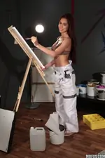 Pervs On Patrol - Artist with Big Boobs Gets Fucked - 04/11/2016