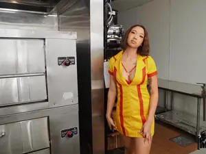 Pervs On Patrol - Creampie in a Restaurant Kitchen - 01/05/2022
