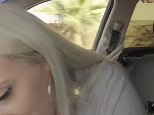 Stranded Teens - Busty Blonde Hitches Ride on a Big Dick - 06/03/2022