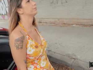 Stranded Teens - Tattooed Slut Gets in a Tight Squeeze - 06/24/2022