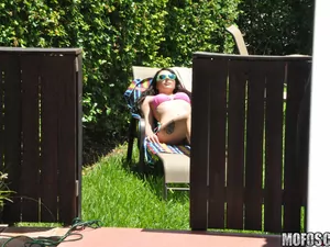 Pervs On Patrol - Cute Brunette Fucks Pervy Plumber - 08/16/2016