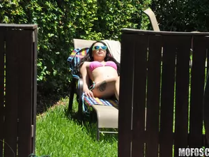 Pervs On Patrol - Cute Brunette Fucks Pervy Plumber - 08/16/2016