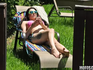 Pervs On Patrol - Cute Brunette Fucks Pervy Plumber - 08/16/2016