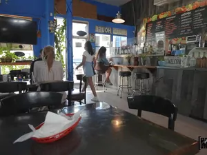 Let's Post It - The Café Waitress gets Creampied - 11/17/2022