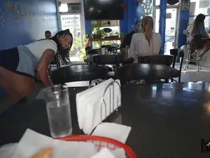 Let's Post It - The Café Waitress gets Creampied - 11/17/2022