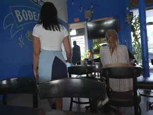 Let's Post It - The Café Waitress gets Creampied - 11/17/2022