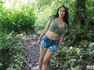 Latina Sex Tapes - Natural Amateur Banged by the River - 09/19/2016