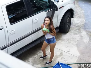 Pervs On Patrol - Teen Spinner's Wet T-Shirt Car Wash - 11/04/2016