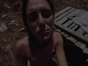 Lets Try Anal - Kelly Can't Wait for Outdoor Action - 12/26/2023