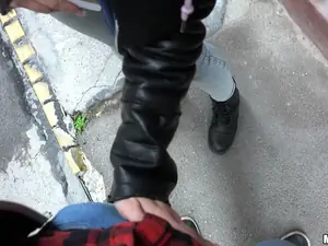 Public Pickups - Naughty Tourist Sucks Dick for Cash - 12/21/2016