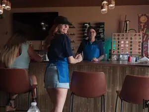 Let's Post It - Waitress Breaks for BF's Big Sub - 04/22/2025