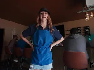 Let's Post It - Waitress Breaks for BF's Big Sub - 04/22/2025