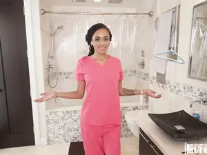 Ebony Sex Tapes - Big Booty Nurse Heals Sick BF - 03/26/2017