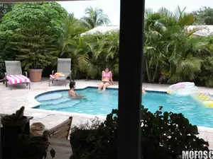 Pervs On Patrol - My Neighbor's Pool - 12/15/2011