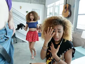 Share My BF - Interracial Threesome Surprise - 07/31/2017