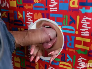 Lets Try Anal - Birthday Gloryhole Anal Surprise - 08/01/2017