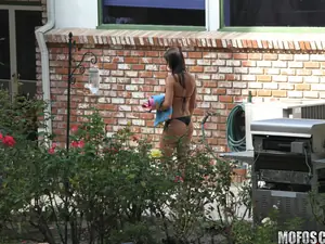 Pervs On Patrol - Czeching Out Her Ass! - 01/26/2012