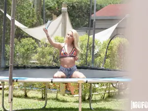 Pervs On Patrol - Trampoline Cock Worship - 09/08/2017