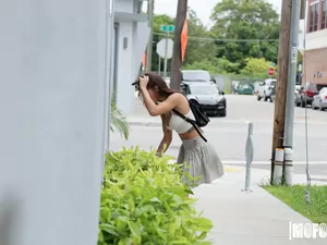 Pervs On Patrol - Busty Neighbor Catches Peeping Tom - 09/22/2017