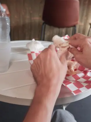Let's Post It - Waitress Breaks for BF's Big Sub - 04/22/2025